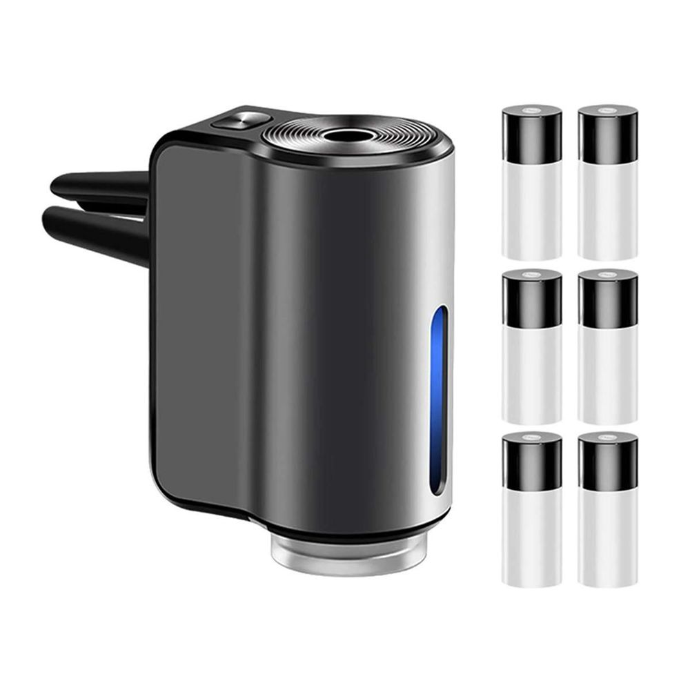 Klack Difusor de coche inteligente | ambientador eléc. sensor auto. | intensidad ajust. y recarg. | aleación
