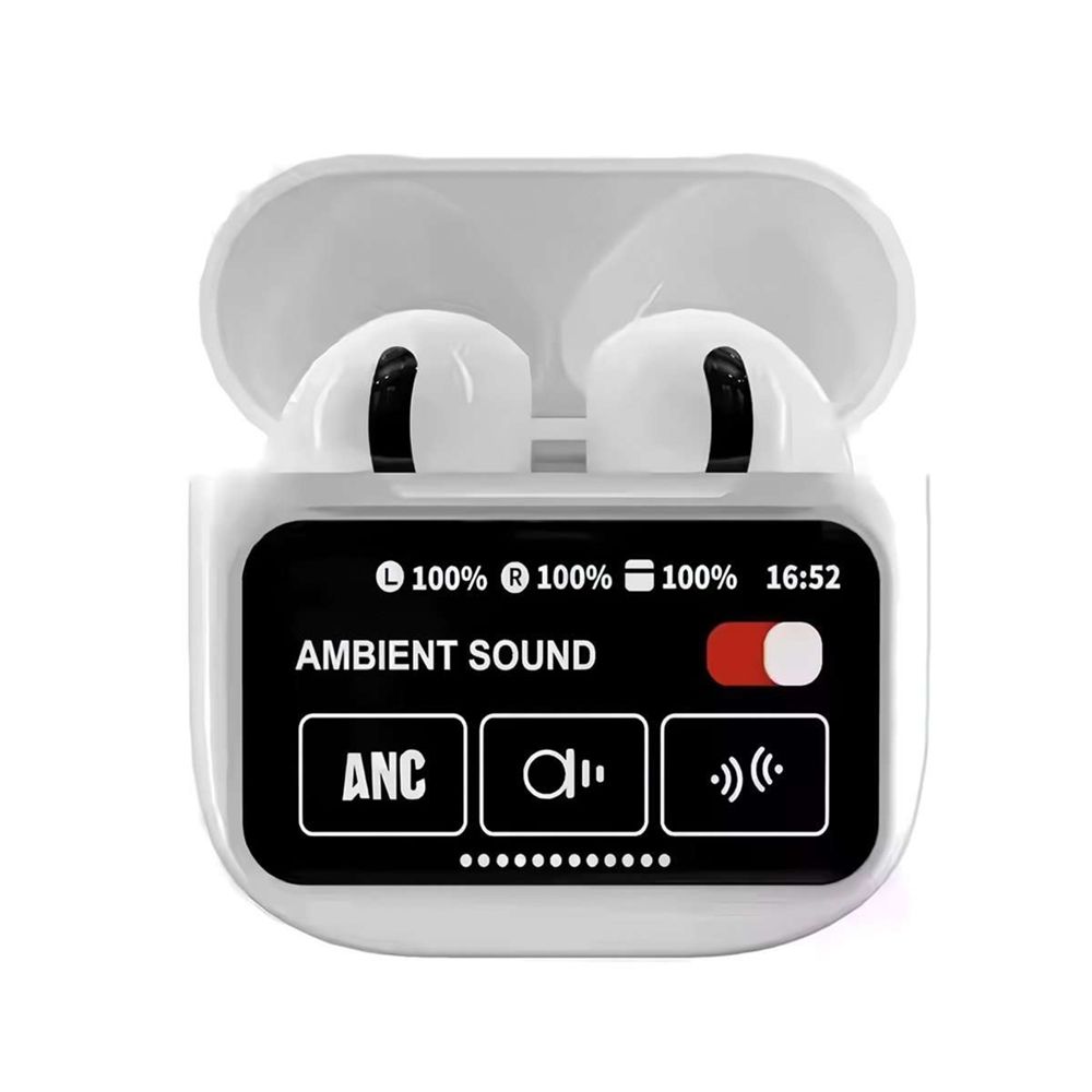Klack Auriculares inalámbricos  tws a11 con pantalla, cancelación de ruido anc, bt 5.4
