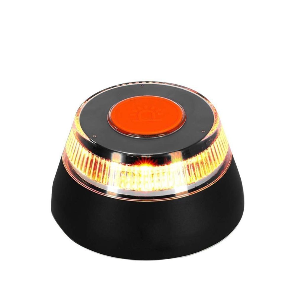 Klack Luz de emergencia , baliza v16 geolocalizada - seguridad y visibilidad en la carretera - negro