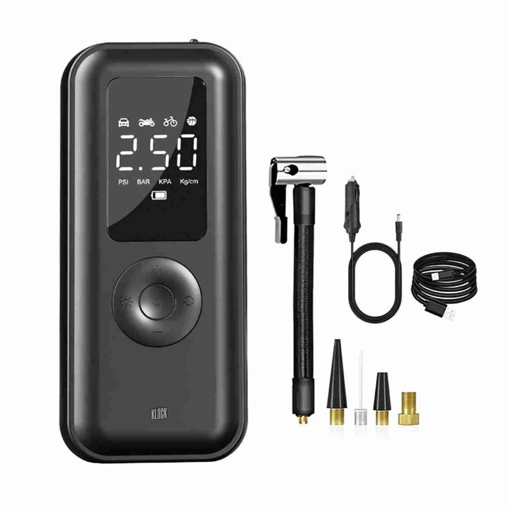 Klack Compresor inflador digital inalám.  para todo tipo de vehículos. tu compañero de viaje