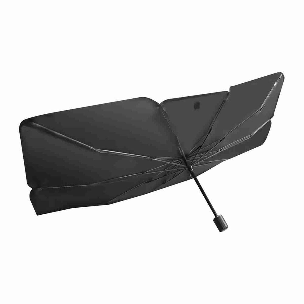 Klack Parasol para coche con protección solar y aislamiento térmico - paraguas de sombra para parabrisas delantero