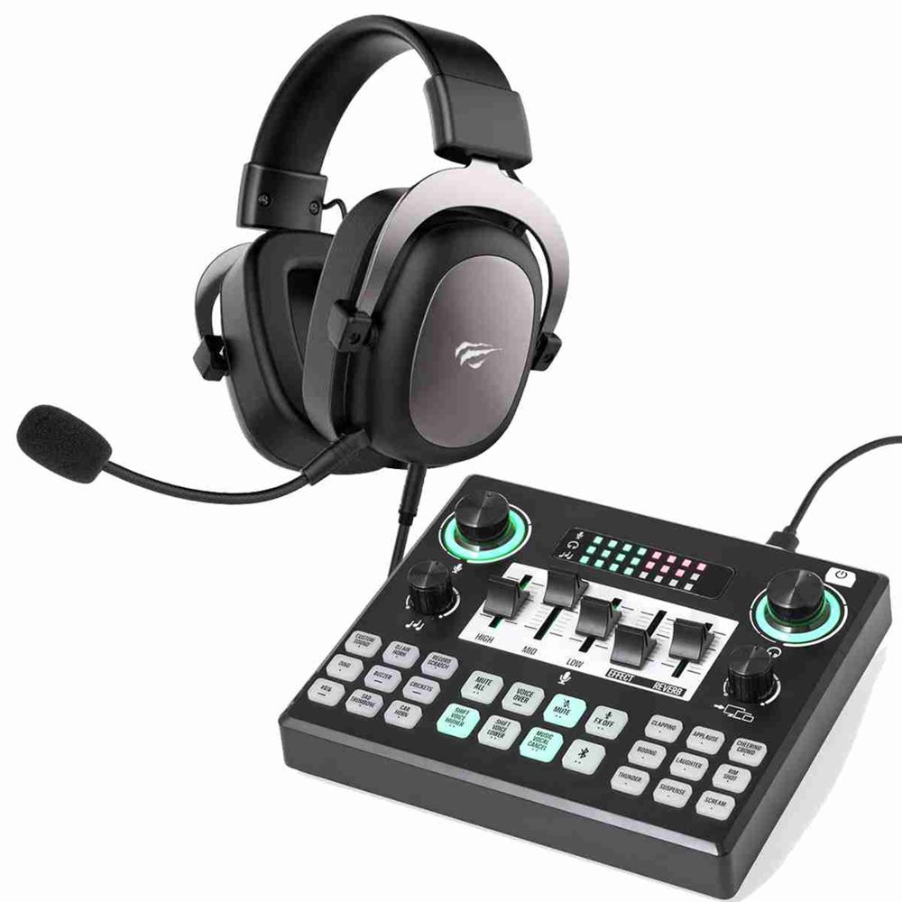 Klack Mesa de mezclas  con auriculares profesionales: saca el dj que llevas dentro y eleva tu experiencia musical