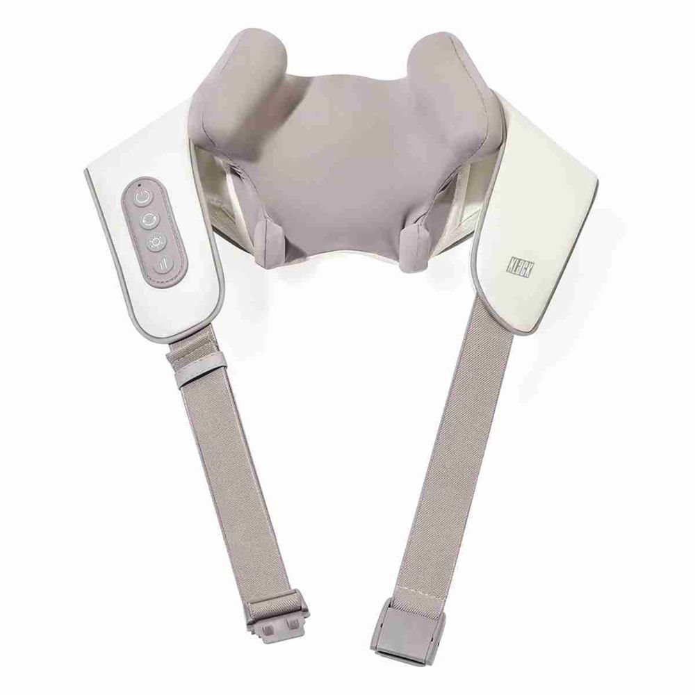Klack Masajeador de cuello neckmass - shiatsu p/ espalda - hombros y cuello calor - masaje profundo en casa