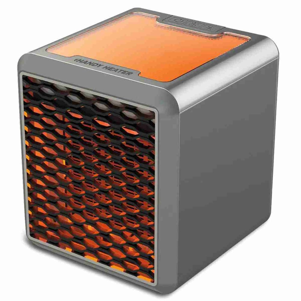 Klack Calefactor personal handy heater de cerámica de 1500w calor ajust. - portátil - silencioso y eficiente