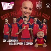 miniatura M4RÍA muñecos de Fundación Juegaterapia contra el cáncer infantil Sarcoma de Ewing en el GEIS