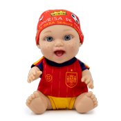 miniatura Baby Pelon La roja Juegaterapia muñeco selección española