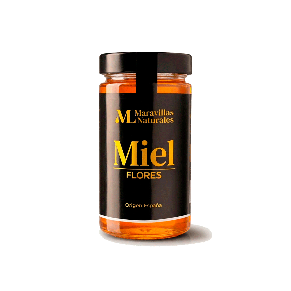 Miel de flores Natural 500g ML Maravillas Naturales