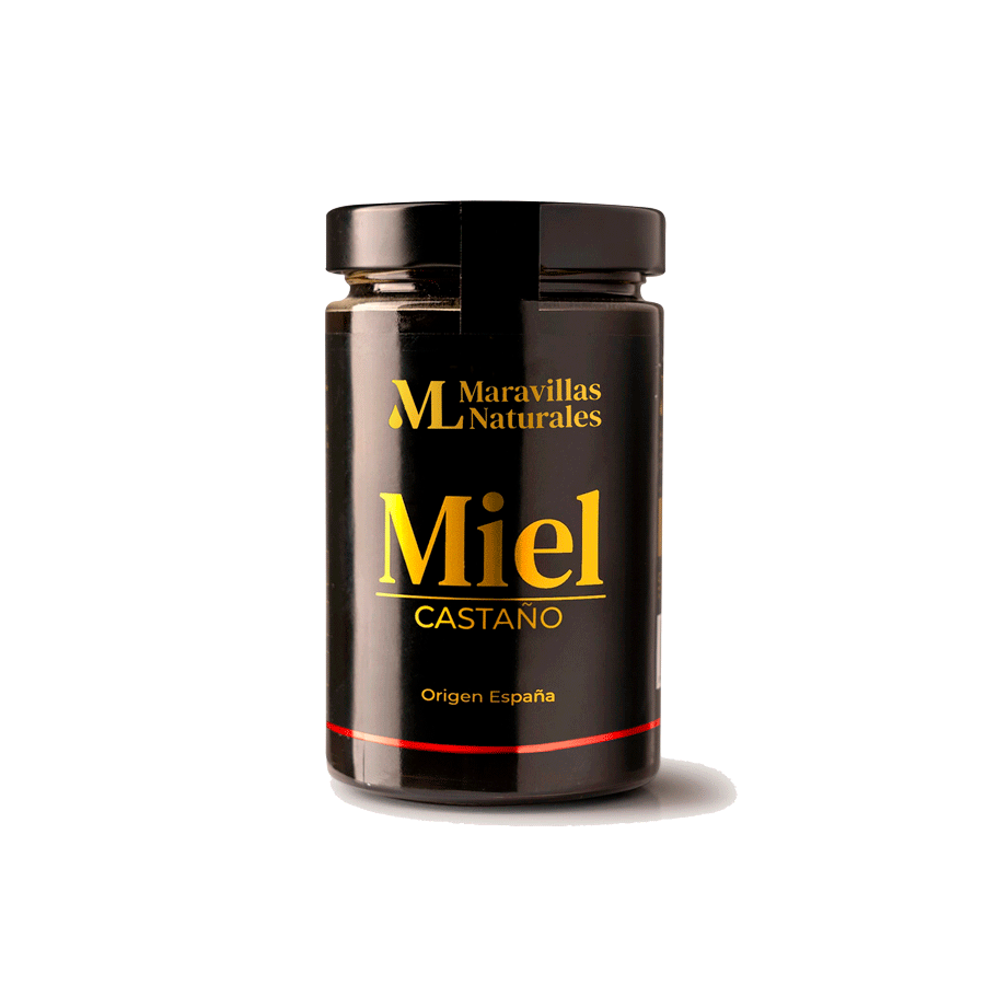 Miel de Castaño Natural 1000g ML Maravillas Naturales