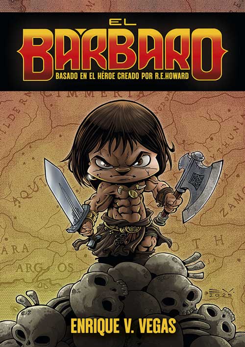 El Bárbaro - Enrique V. Vegas pago con bono cultural joven comic