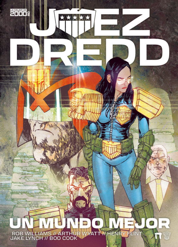 Juez Dredd. Un mundo mejor - Rob Williams y Arthur Wyatt pago con bono cultural joven comic