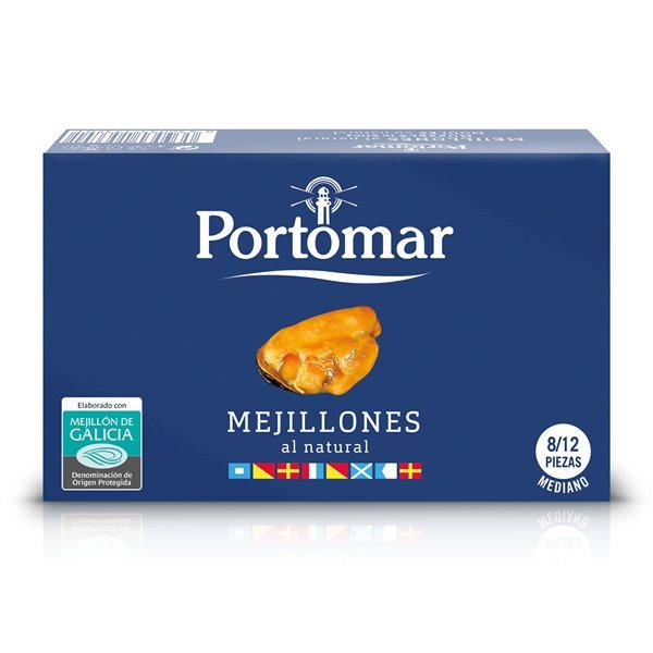 Portomar MEJILLON 8-12 ESCABECHE FRITOS OLIVA PORTOMAR