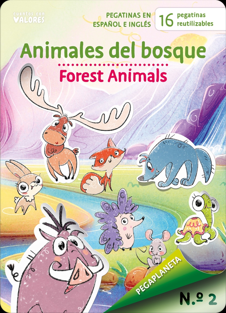 PEGAPLANETA 2: Animales del bosque - Forest Animals
