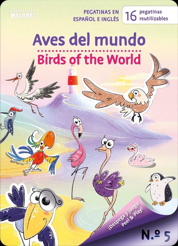 PEGAPLANETA 5: Aves del mundo - Birds of the World