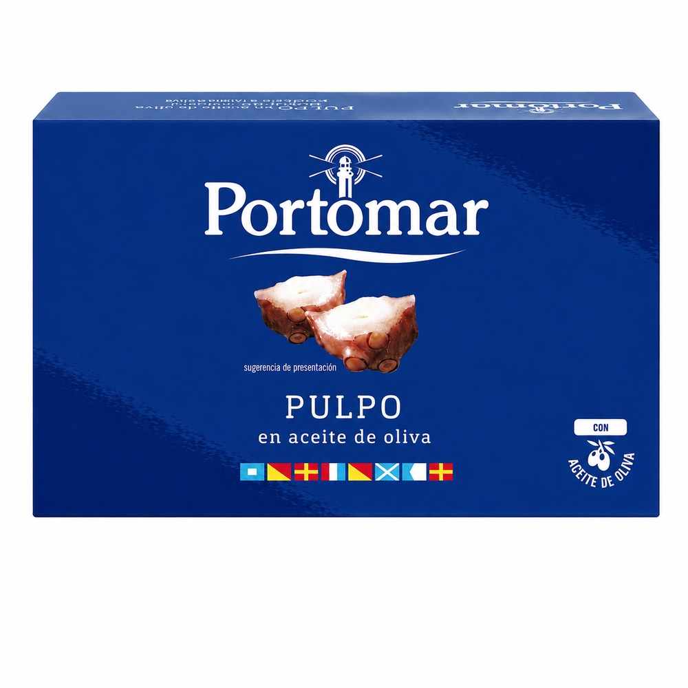 Portomar PULPO ACEITE OLIVA OL-120 PORTOMAR C/25
