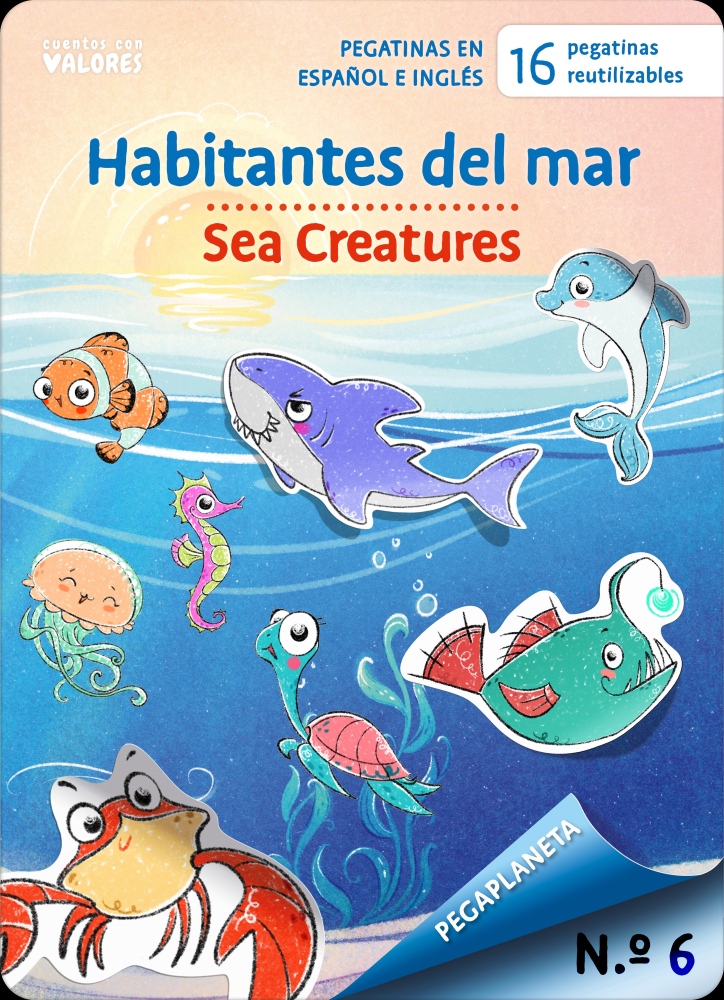 PEGAPLANETA 6: Habitantes del mar - Sea Creatures