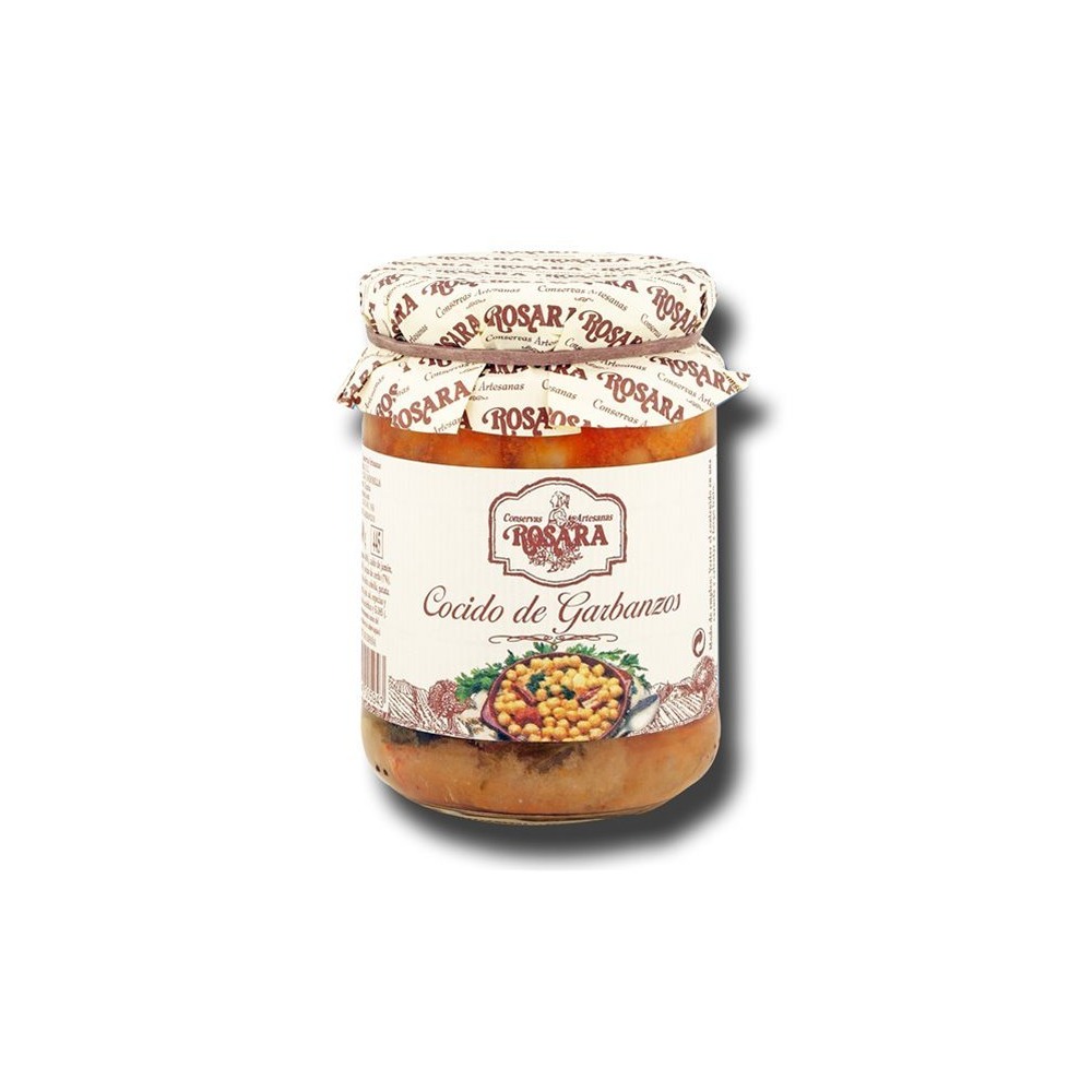Rosara COCIDO DE GARBANZOS TARRO 445 ML. ROSARA