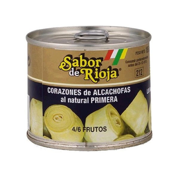 Sabor rioja Alcachofa en Lata 4-6 Unidades Sabor Rioja