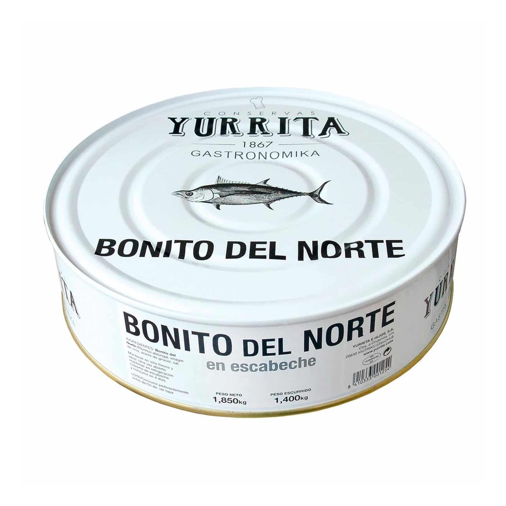 Yurrita e hijos s.a. BONITO NORTE FRITO ESCABECHE RO-1800-1850