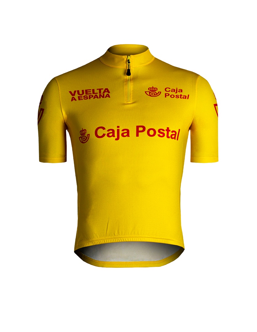 maillot amarillo líder la vuelta 2026 Caja Postal