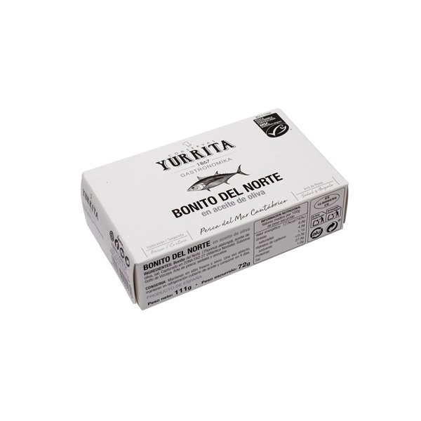 Bonito Norte MSC aceite de oliva - Lata oval 111g