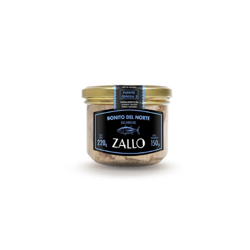 Lomos Bonito Costera Zallo - Tarro 220 g neto y 150 g peso escurrido