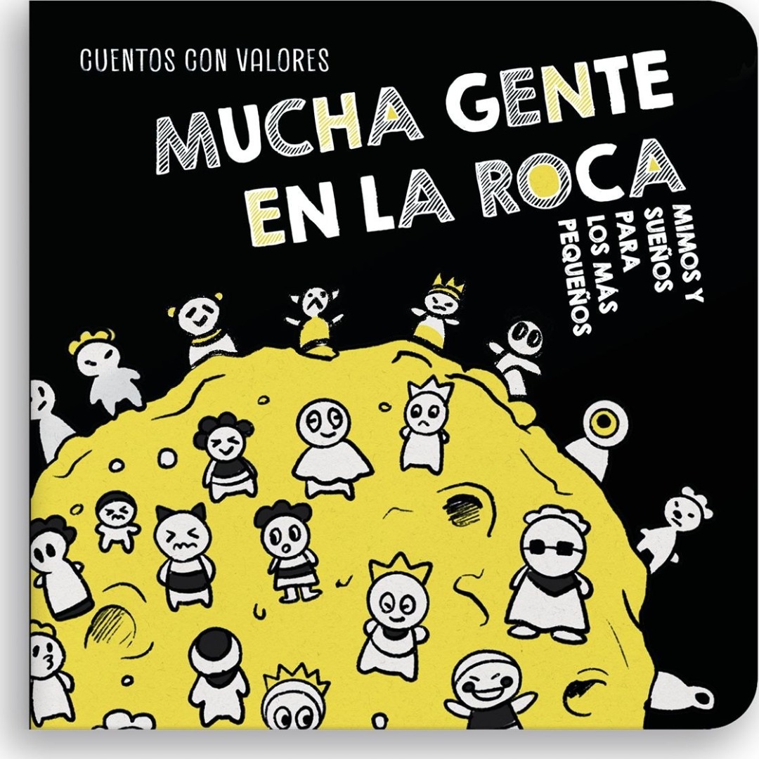 Mucha gente en la roca - Colección Mimos y Sueños