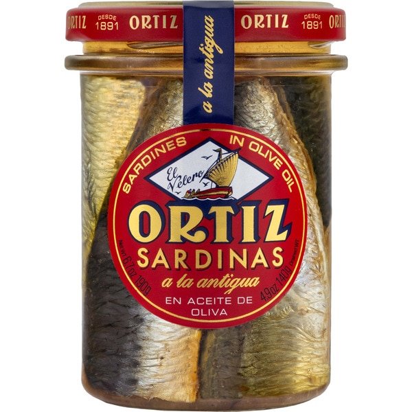 Sardinas a la antigua en aceite de oliva - Tarro 190 g