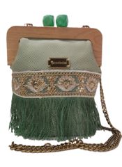 miniatura Bolso Verde Manzana