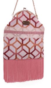miniatura Bolso Mosaico en rosa