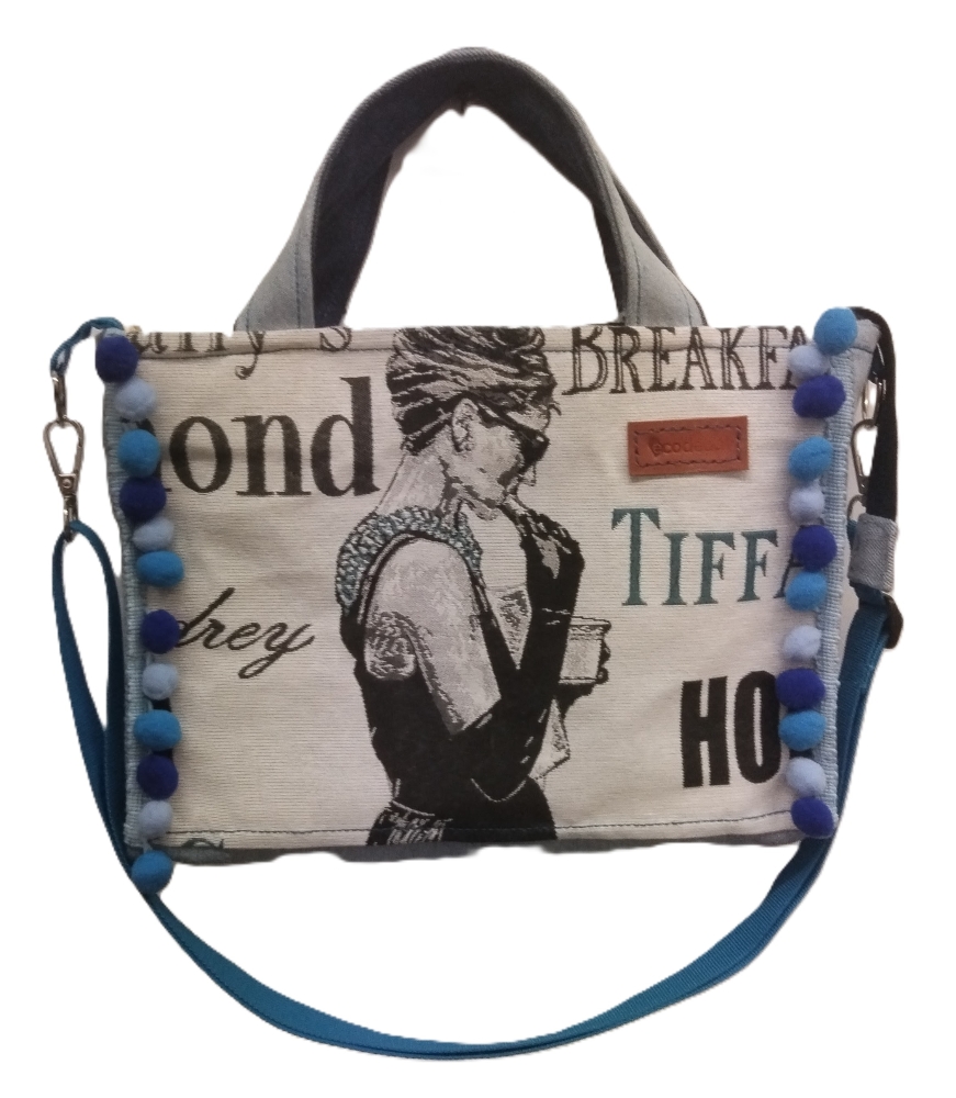 Bolso vaquero Diamantes y madroños