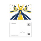miniatura Anverso y reverso criptopostal ciclismo vuelta a españa