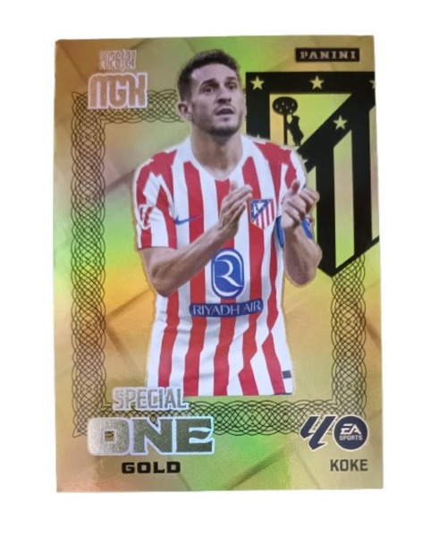 PANINI Koke Atlético de Madrid Special One Gold Megacrack 2026 2027 MGK 26 27 Panini