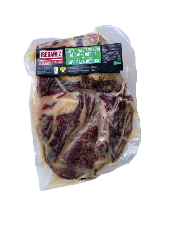 Centro de Paleta Deshuesada Cebo Campo 50% Ibérica