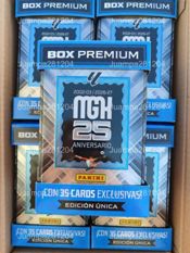 miniatura Box Premium 25 aniversario 2026-27 Megacracks Panini la Liga 26/27 Edición Única
