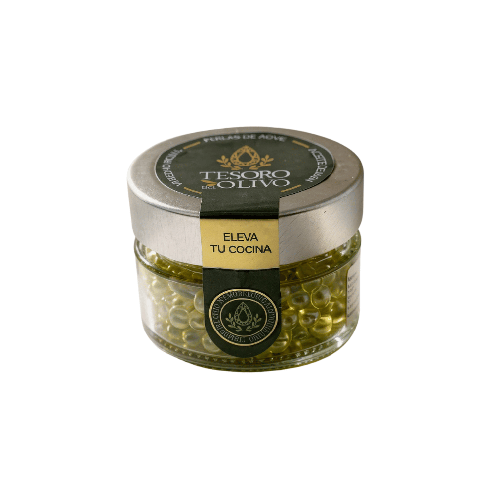 Perlas de aceite de oliva virgen extra premium