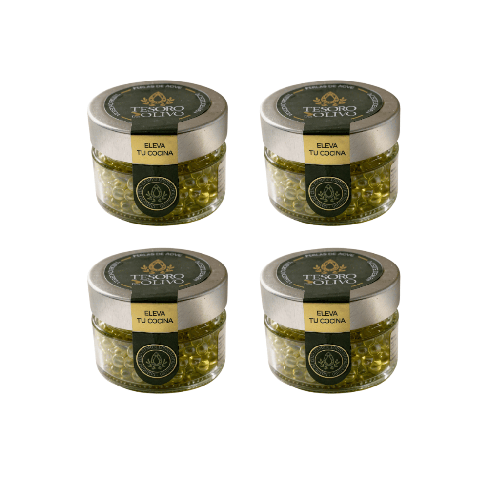 Pack de 4x50g de Perlas de AOVE Premium