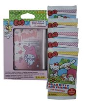 miniatura Hello Kitty and Friends: Fun Together! Pocket tin a elegir + 5 Sobres Colección Oficial Panini