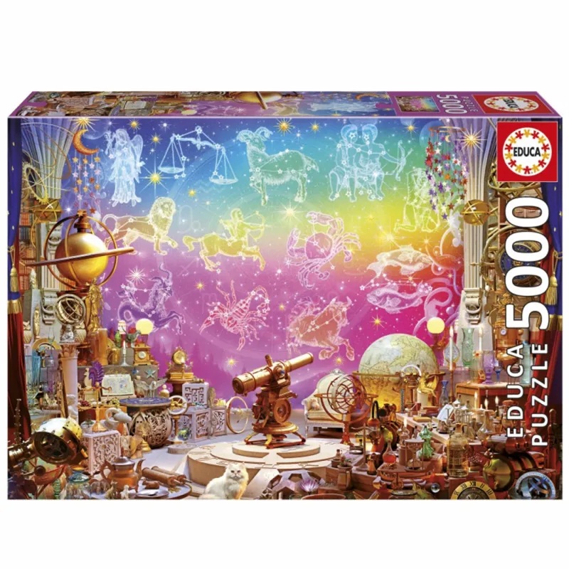 Educa Puzzle 5000 piezas Astronomía con signos zodiaco - Educa