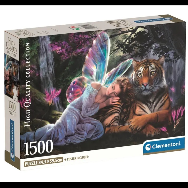 Clementoni Puzzle 1500 piezas Mi Centinela con Hada y Tigre - Clementoni