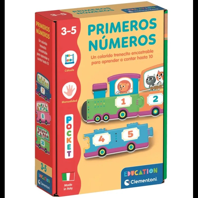 Clementoni Juego Educativo Los Números - Clementoni +3-5A