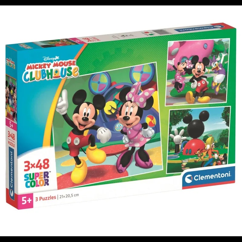 Disney Puzzles 48 piezas Club House Mickey Mouse Disney +5A