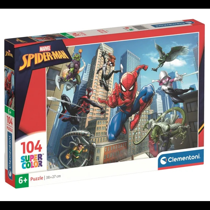 Toy Story Puzzle 104 piezas de Spider-Man de Marvel +6A