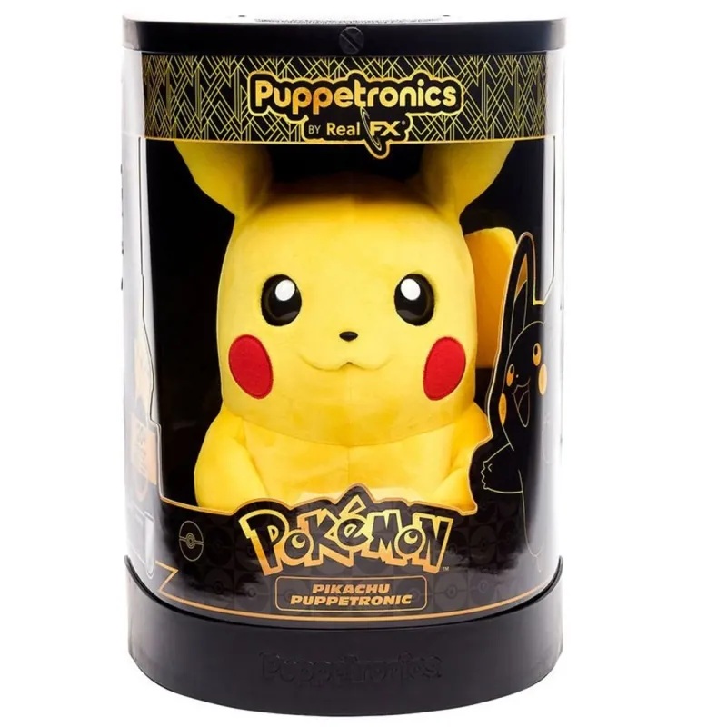 Disney Peluche electrónico Pikachu Puppetronic by RealFX - Famosa