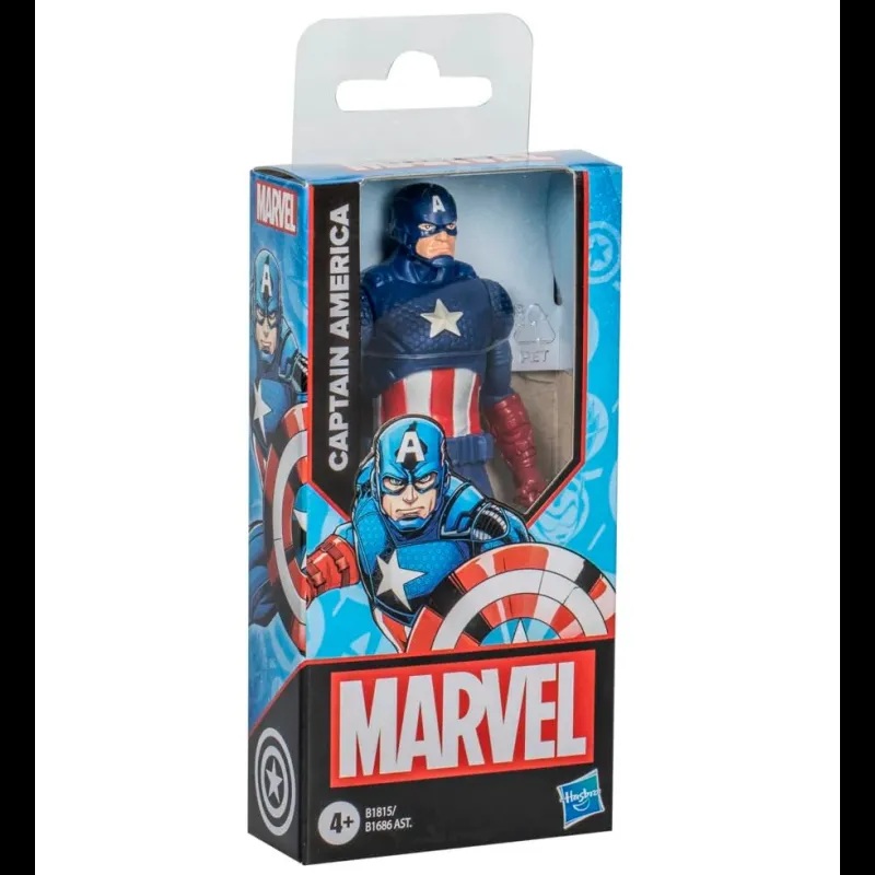 Marvel Figura de acción de Capitán América de Marvel, 15 cm