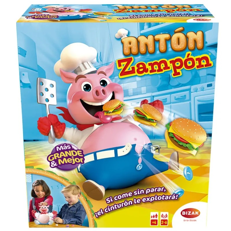 Bizak Juego de Mesa Antón Zampón - Bizak +4A SP
