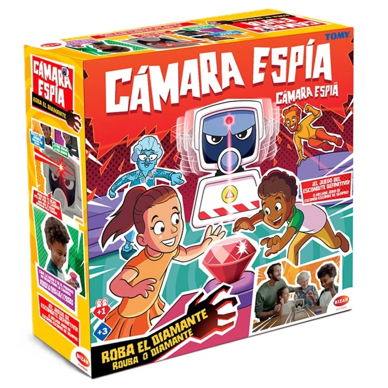 Bizak Juego de Mesa Cámara Espía - Bizak +5A SP