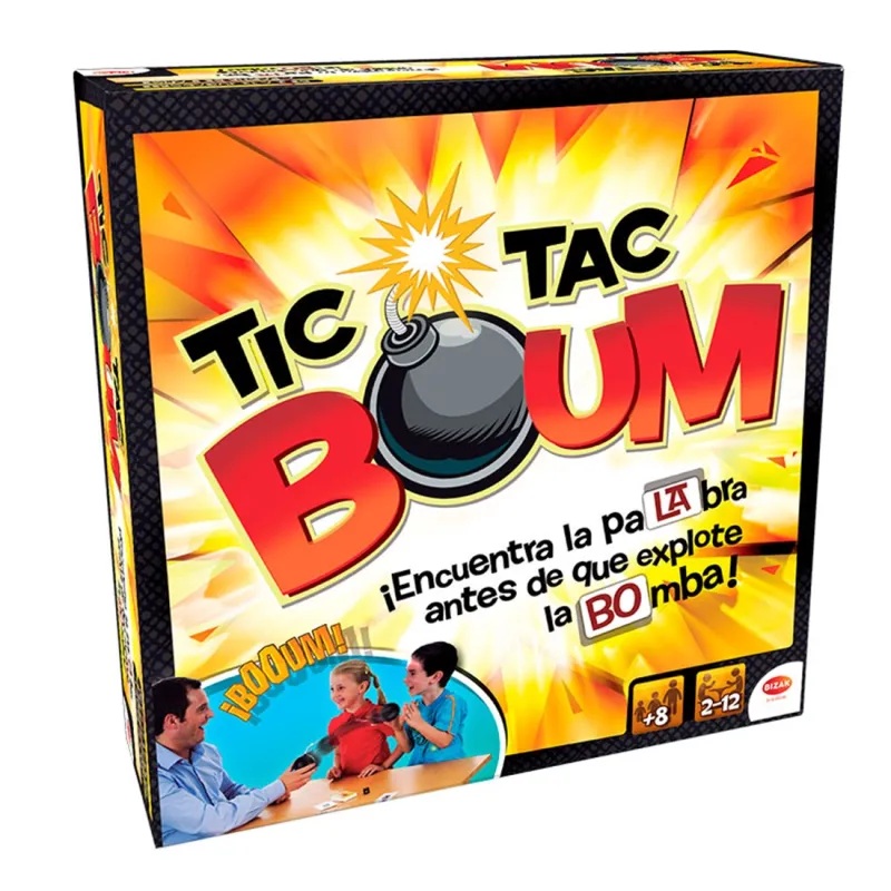 Bizak Juego de Mesa Tic Tac Boum - Bizak +8A SP