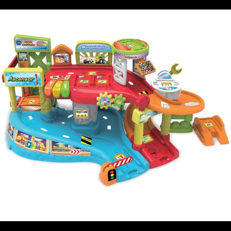 Vtech Nuevo Garaje Multitaller Tut Tut Bólidos - Vtech con Joseph la grúa de coches