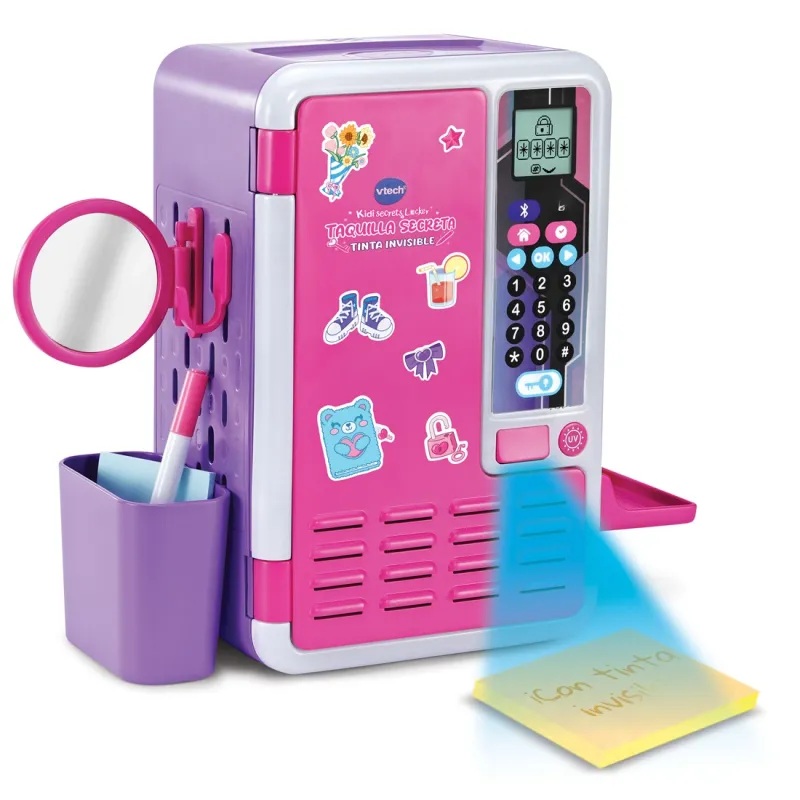 Vtech KidiSecrets Locker Taquilla secreta Tinta Invisible Fucsia +6A - Vtech