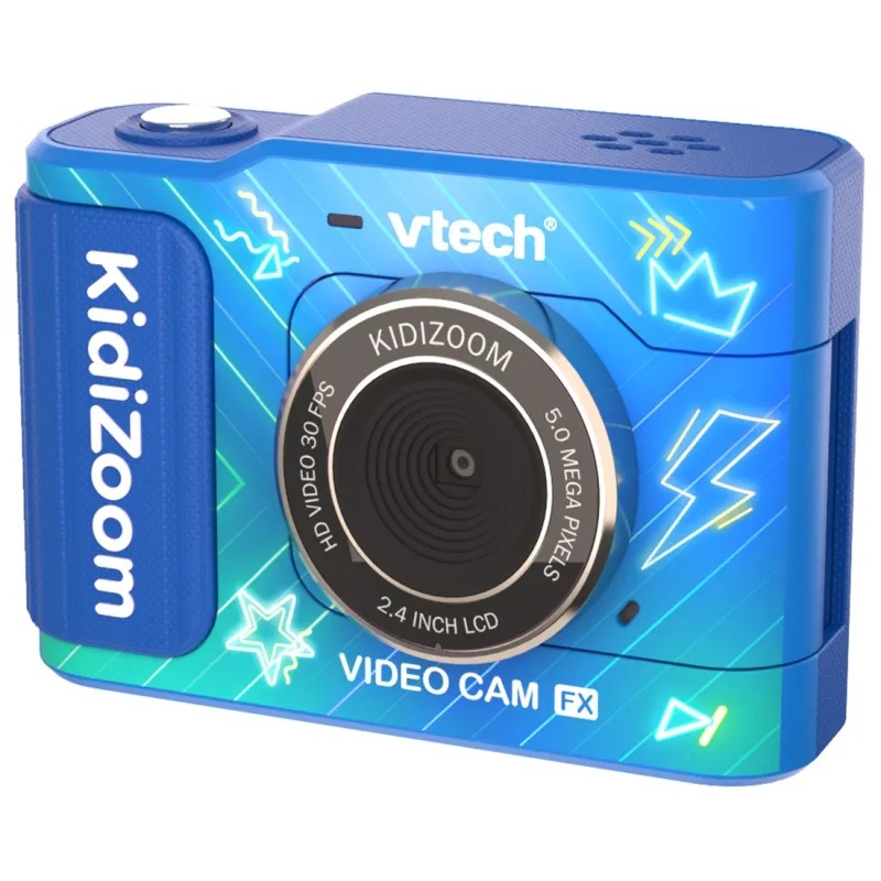 Vtech Kidizoom Cámara de Video Cam Fx azul para niños +5A - Vtech